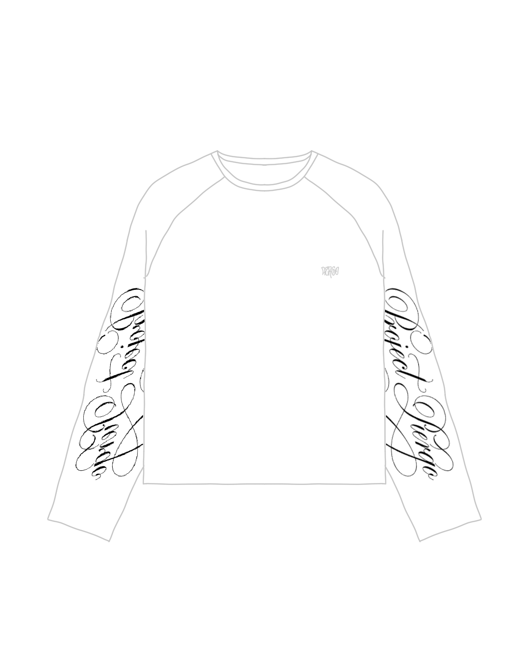 Piergo White Long sleeve - PREORDER